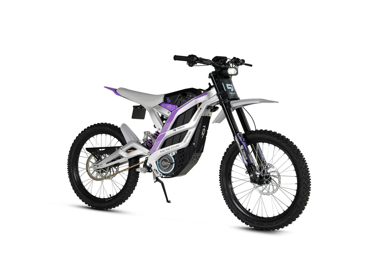 79Bike Falcon Pro in Silver/Purple